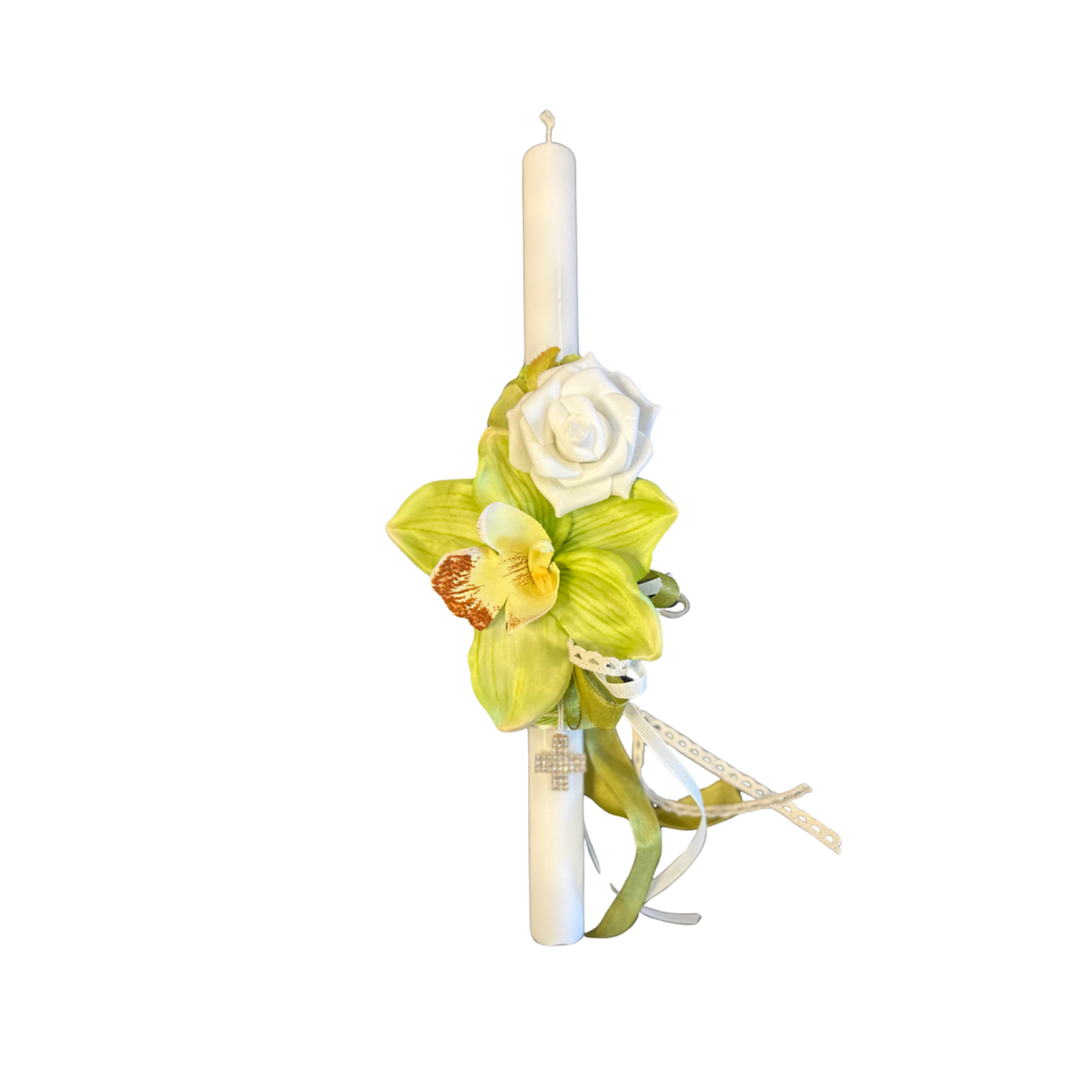 Greek Orthodox Easter Lambades Blooming Orchid