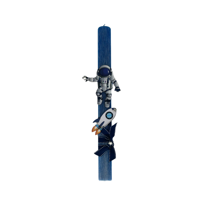 Greek Orthodox Easter Lambades Blue in Space