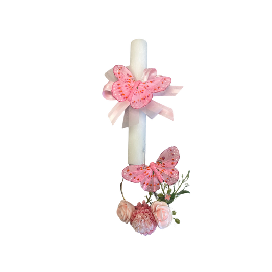 Lambada Easter Greek Candles Handmade Dream Butterflies