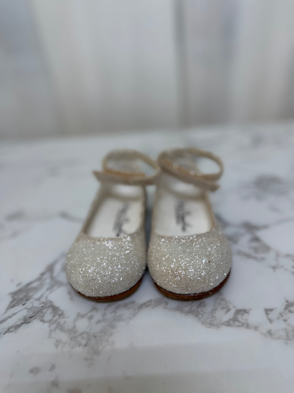 Stova Bambini Glitter Ankle Strap Shoe