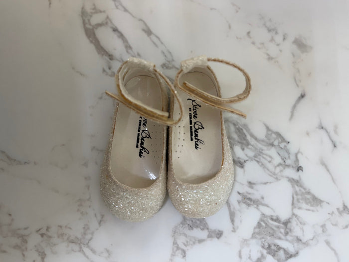 Stova Bambini Glitter Ankle Strap Shoe