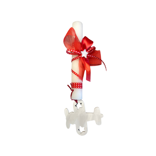 Lambada Easter Greek Candles Handmade It's A Plane!