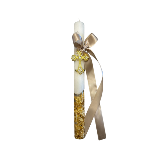 Lambada Easter Greek Candles Handmade Magnificent Cross