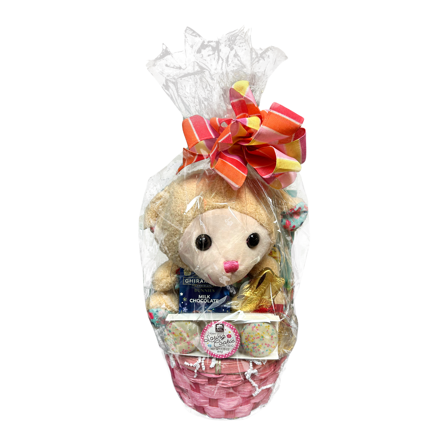 Orthodox Easter Basket Paisley Bunny