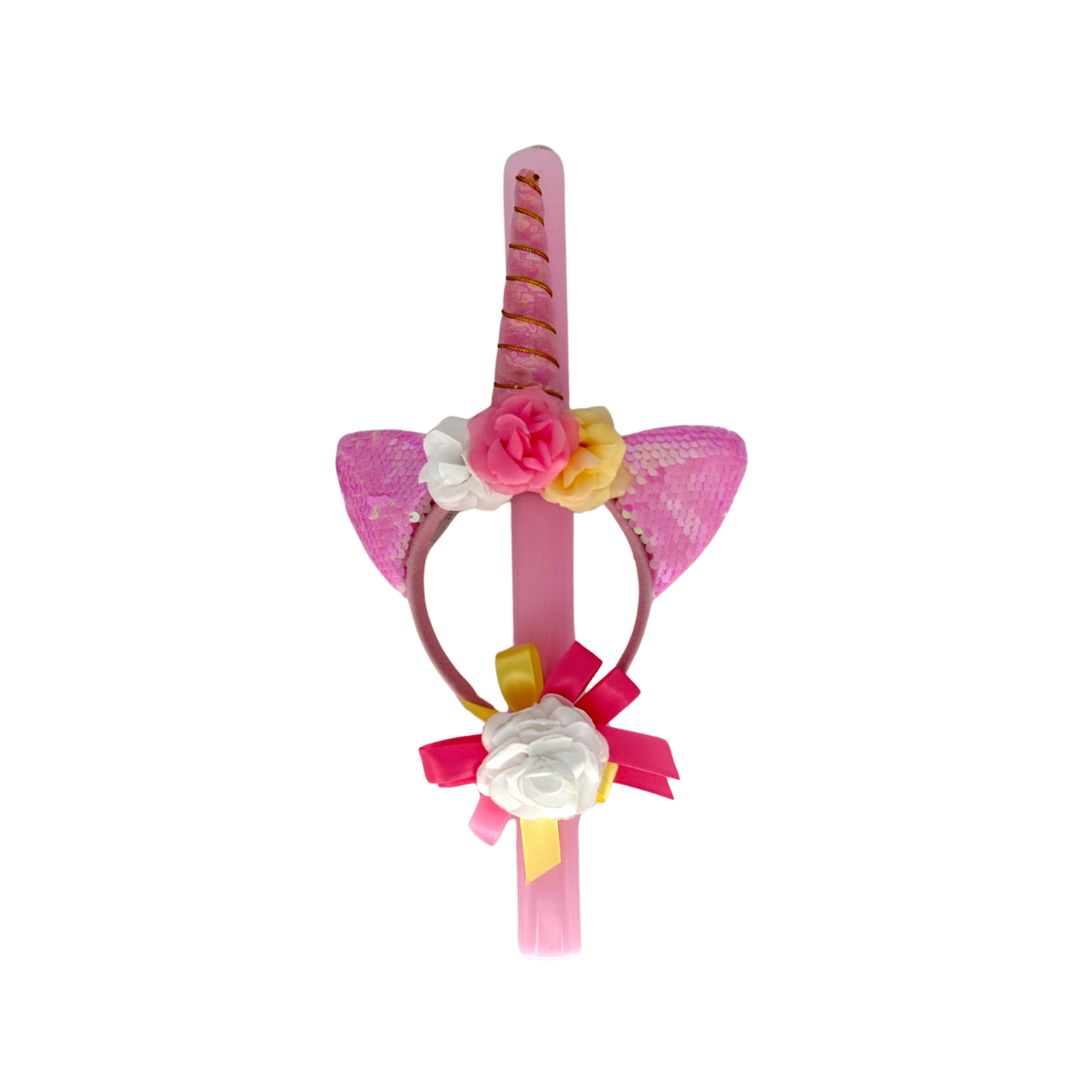 Greek Orthodox Easter Lambades Pink Sherbet Unicorn