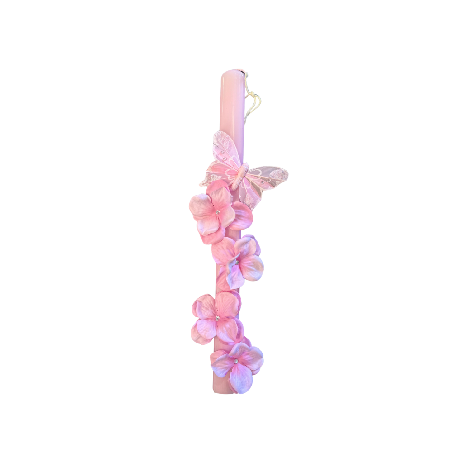 Greek Orthodox Easter Lambades Pretty Pink Butterflies