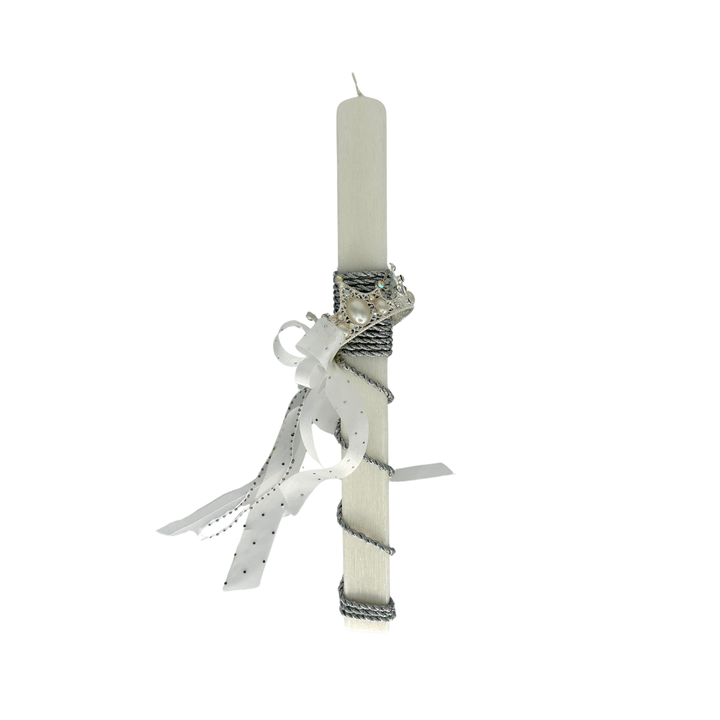 Greek Orthodox Easter Lambades Silver Queen