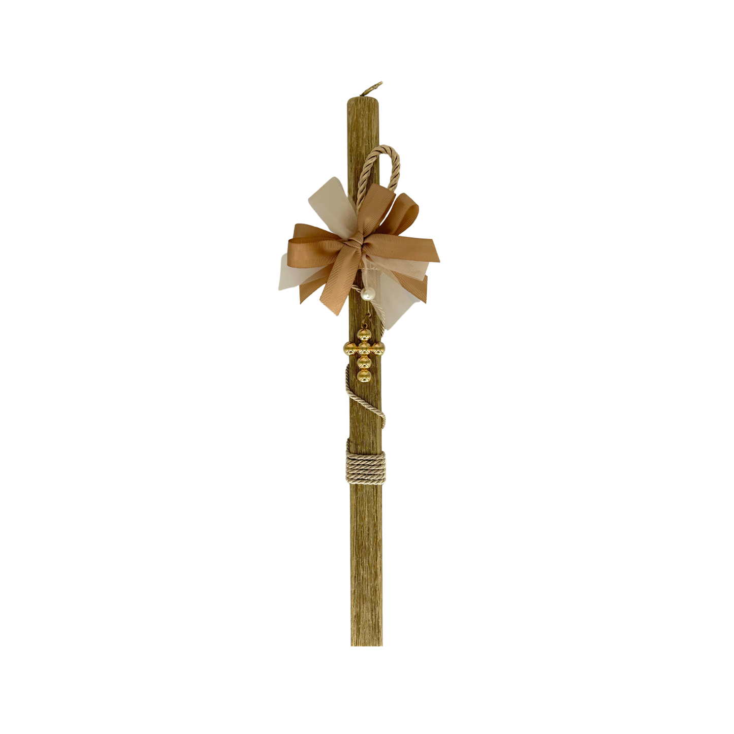 Greek Orthodox Easter Lambades Wrapped Golden Cross