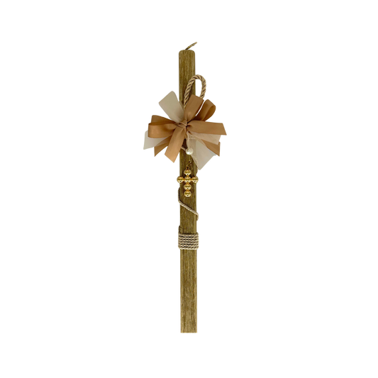 Greek Orthodox Easter Lambades Wrapped Golden Cross