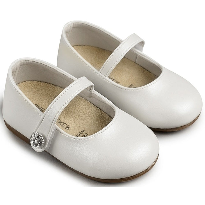 BS3502 BABYWALKER Mary Jane with Crystal Side Mini Brooch