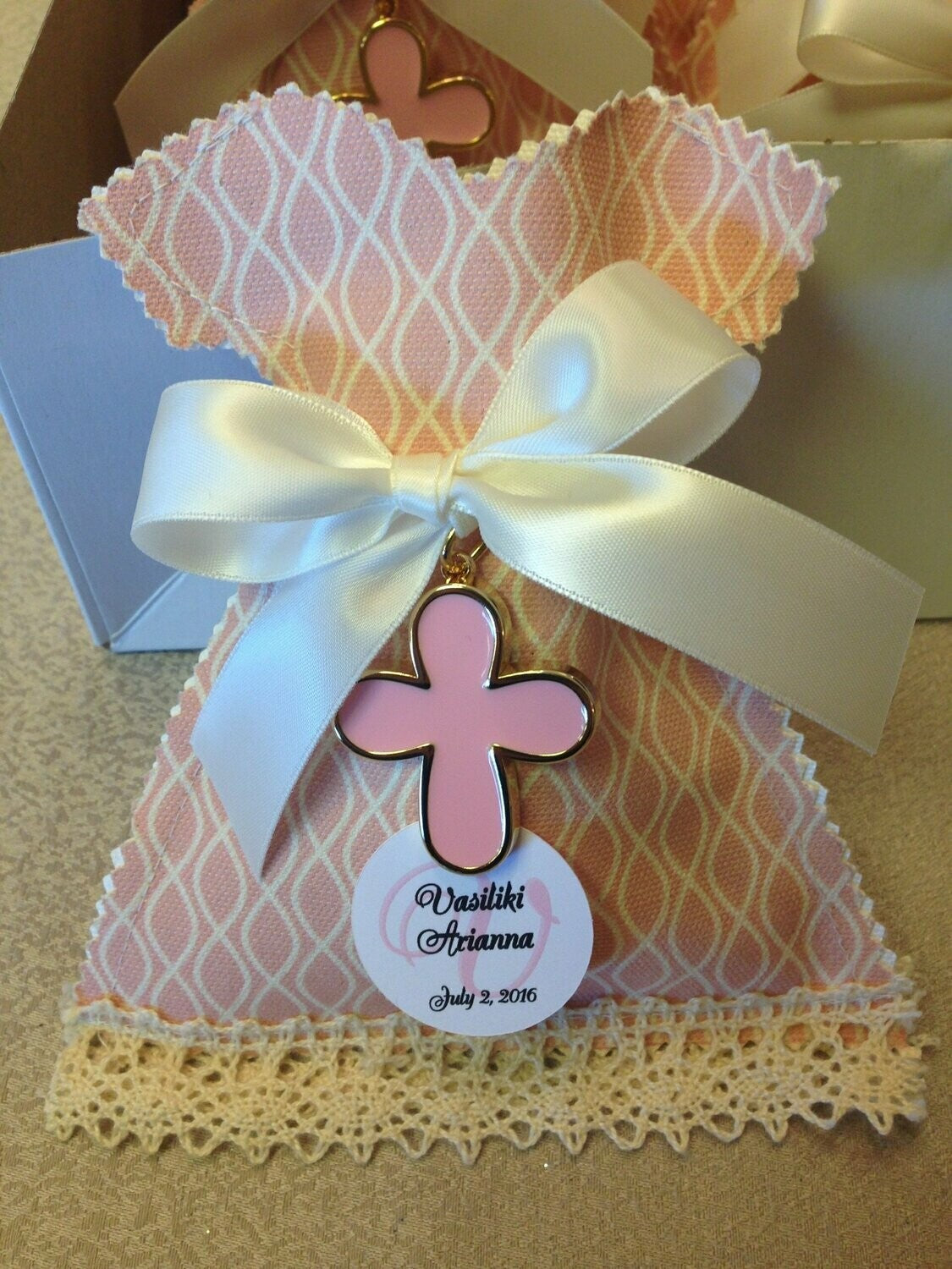 Baptismal Gown and Cross