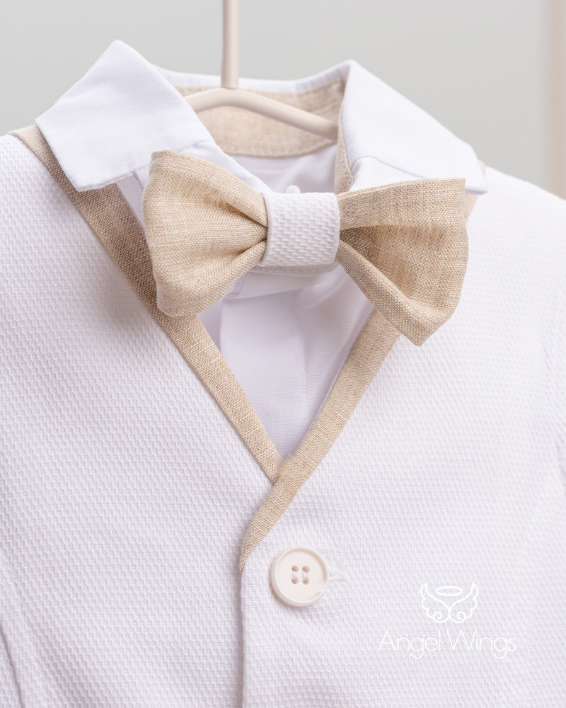 Leonard Angel Wings Baptismal Set