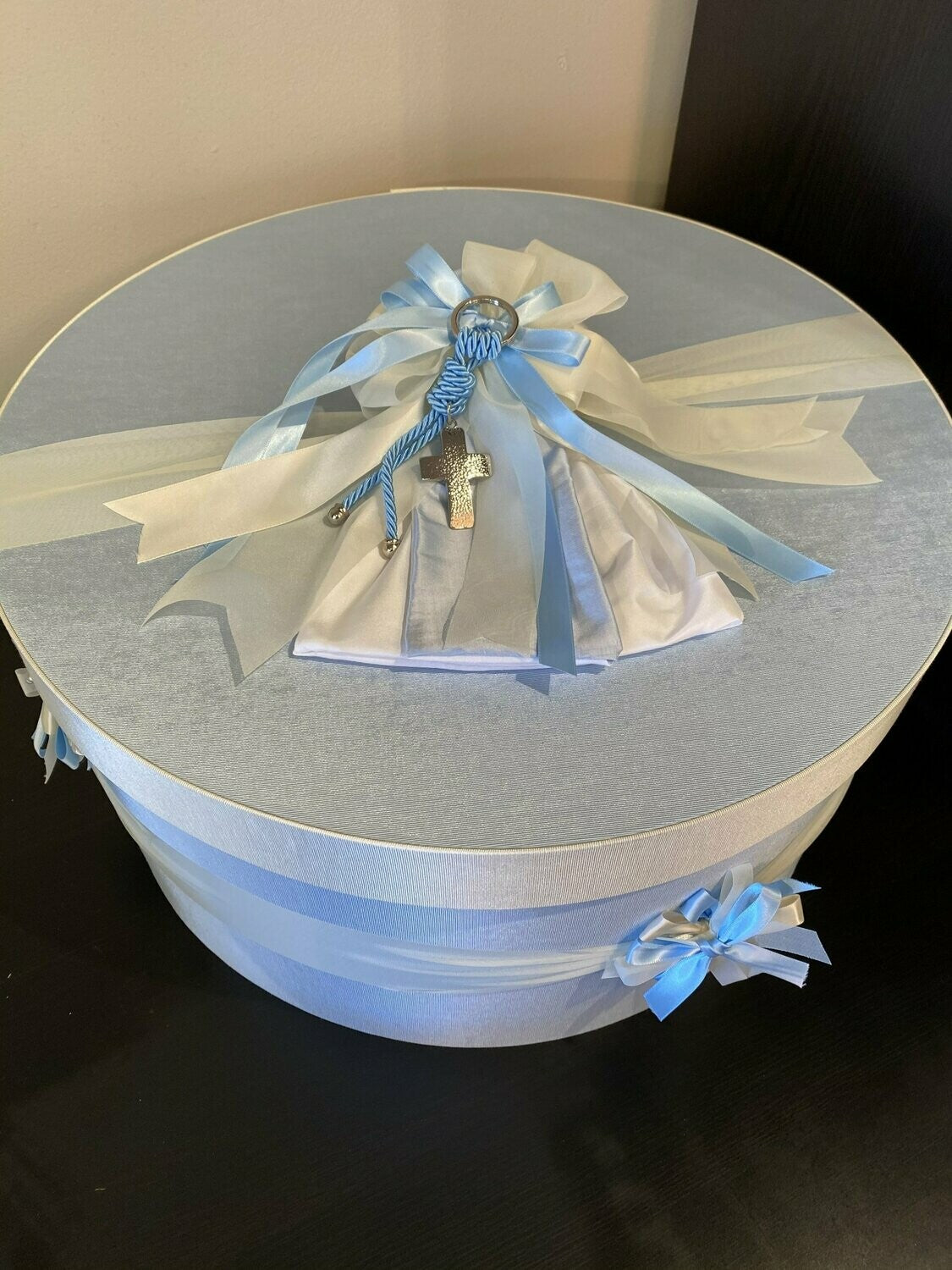 BABY BLUE HAT BOX – stellaweddingsbaptisms