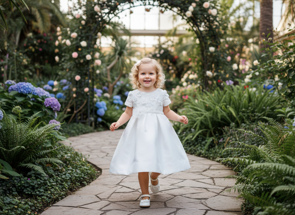 The Meaning & Tradition Behind the Greek Orthodox Baptismal Gown | Stella Weddings & Baptisms