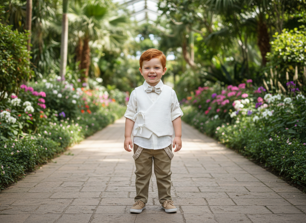 7107 Dolce Bambini Baptismal Suit