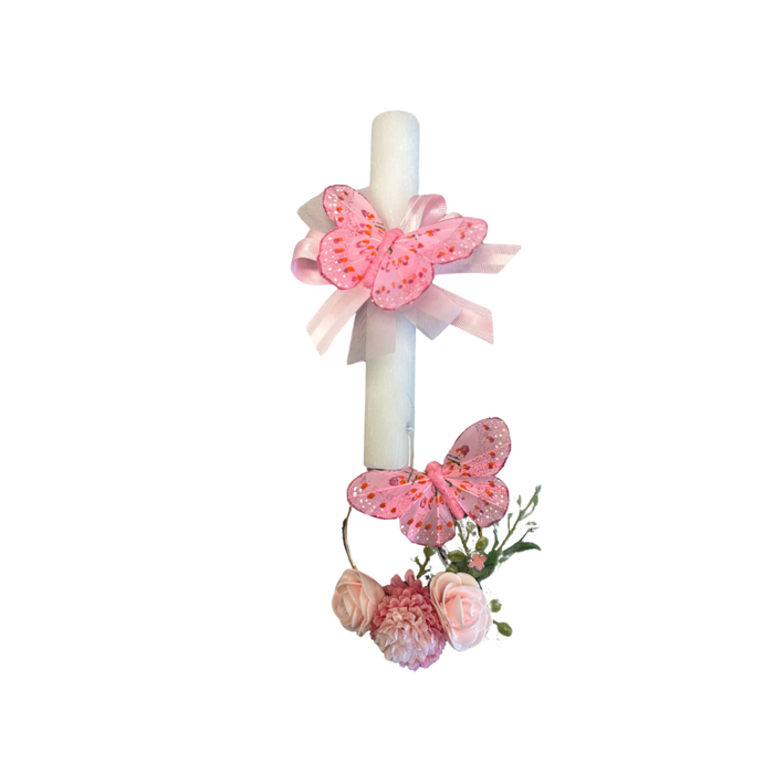 Lambada Easter Greek Candles Handmade Dream Butterflies
