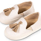 EXC5279 BABYWALKER Boys Leather Tassel Shoes
