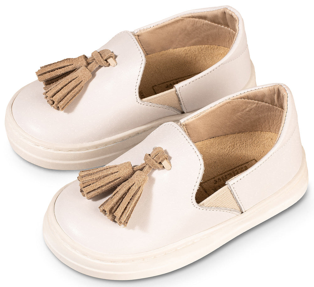 EXC5279 BABYWALKER Boys Leather Tassel Shoes