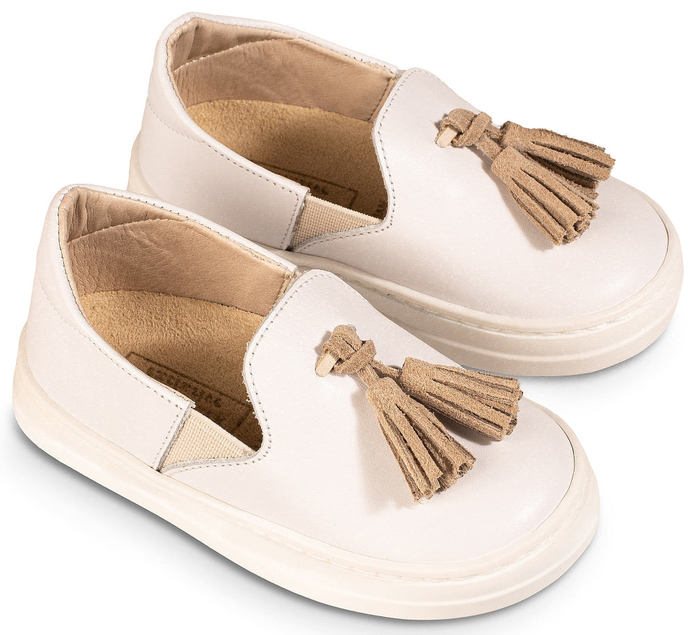 EXC5279 BABYWALKER Boys Leather Tassel Shoes