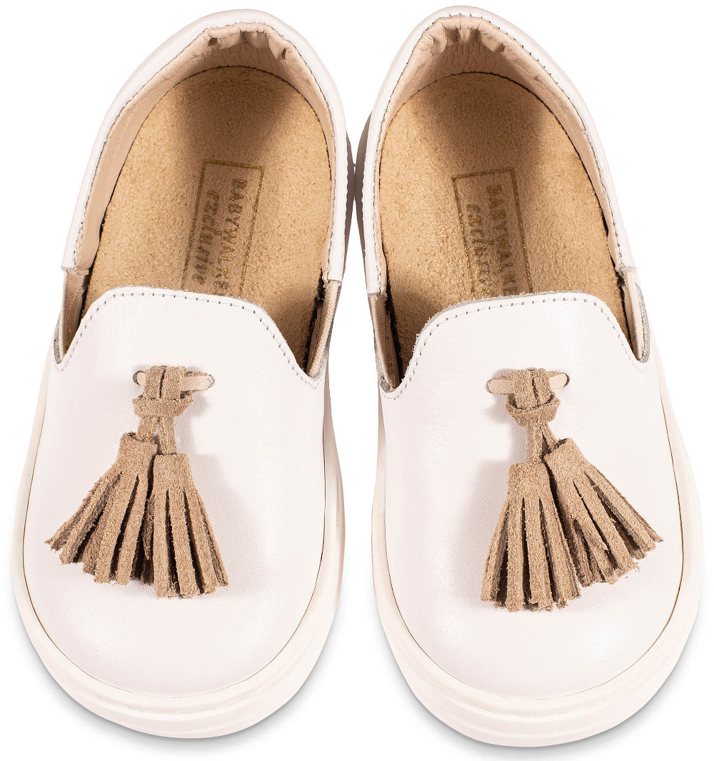 EXC5279 BABYWALKER Boys Leather Tassel Shoes