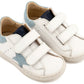 EXC5316 BABYWALKER Boys Duotone Star Leather Sneaker
