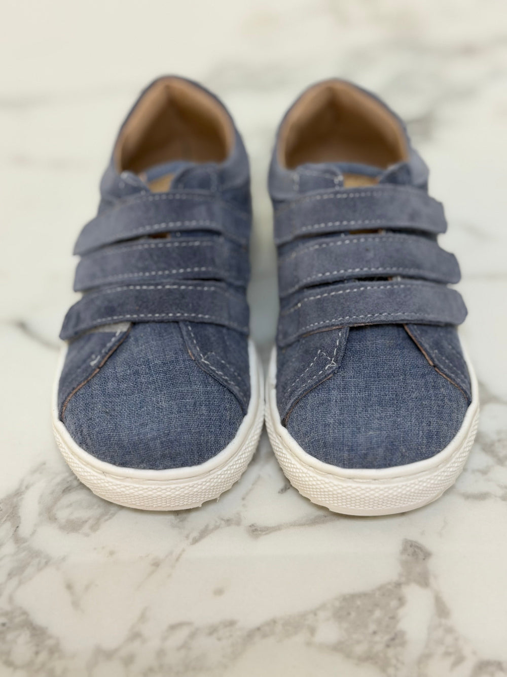 Stova Bambini Boys Denim Blue Sneakers