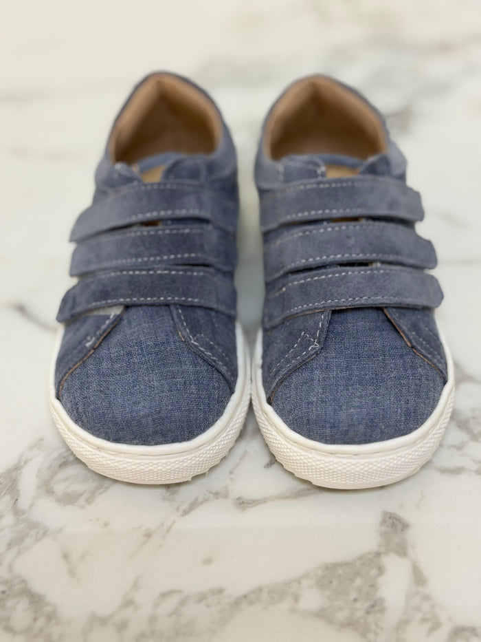 Stova Bambini Boys Denim Blue Sneakers