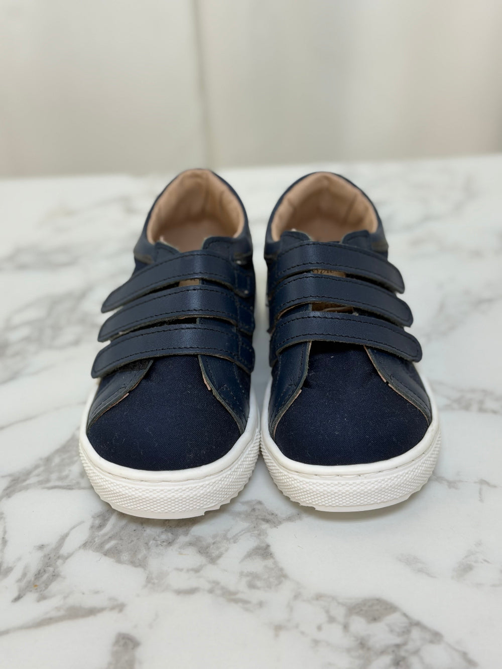 Stova Bambini Boys Navy Blue Sneakers