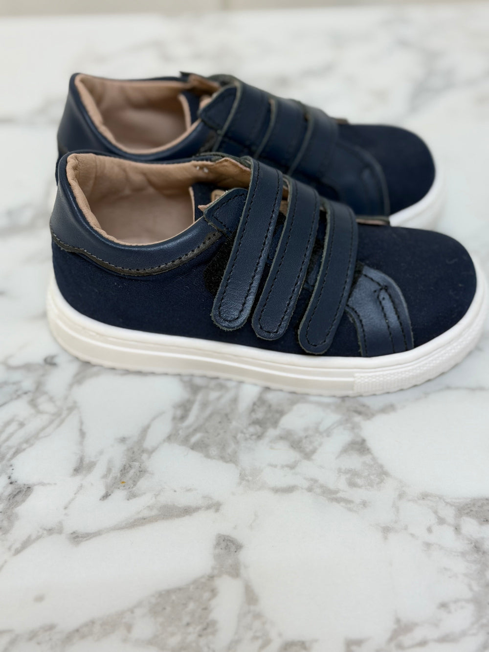 Stova Bambini Boys Navy Blue Sneakers