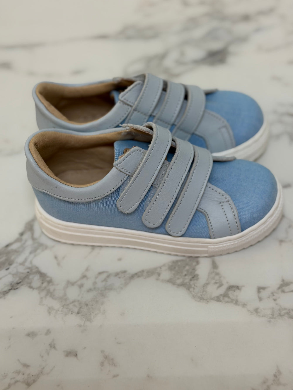 Stova Bambini Boys Light Blue Sneakers