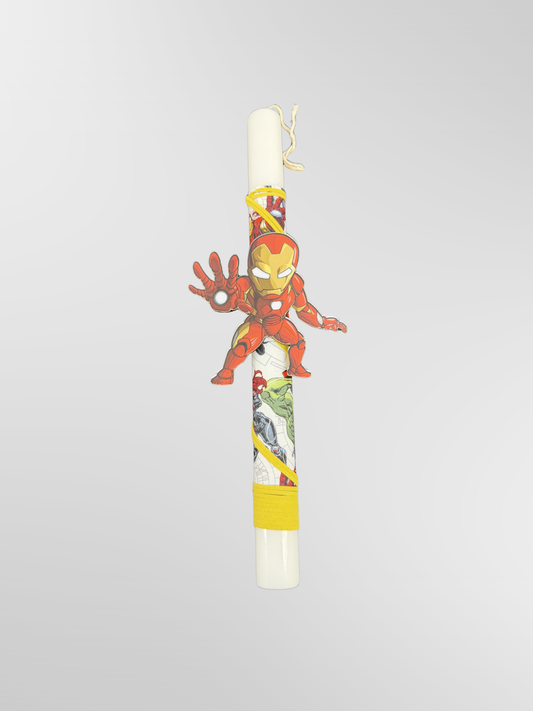 Greek Easter Lambades Handmade Iron Man