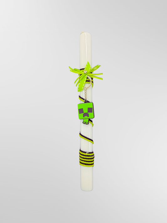 Greek Easter Lambades Handmade Minecraft Creeper