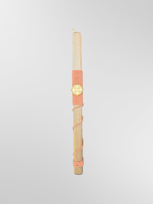 Greek Easter Lambades Handmade Christogram Rose Cross