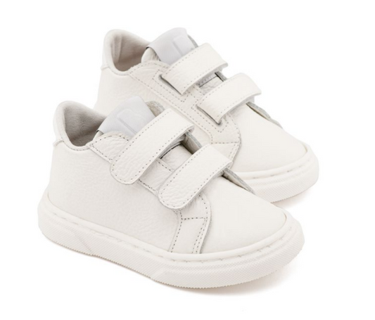 BW4267 BABYWALKER Boys Velcro Leather Sneakers