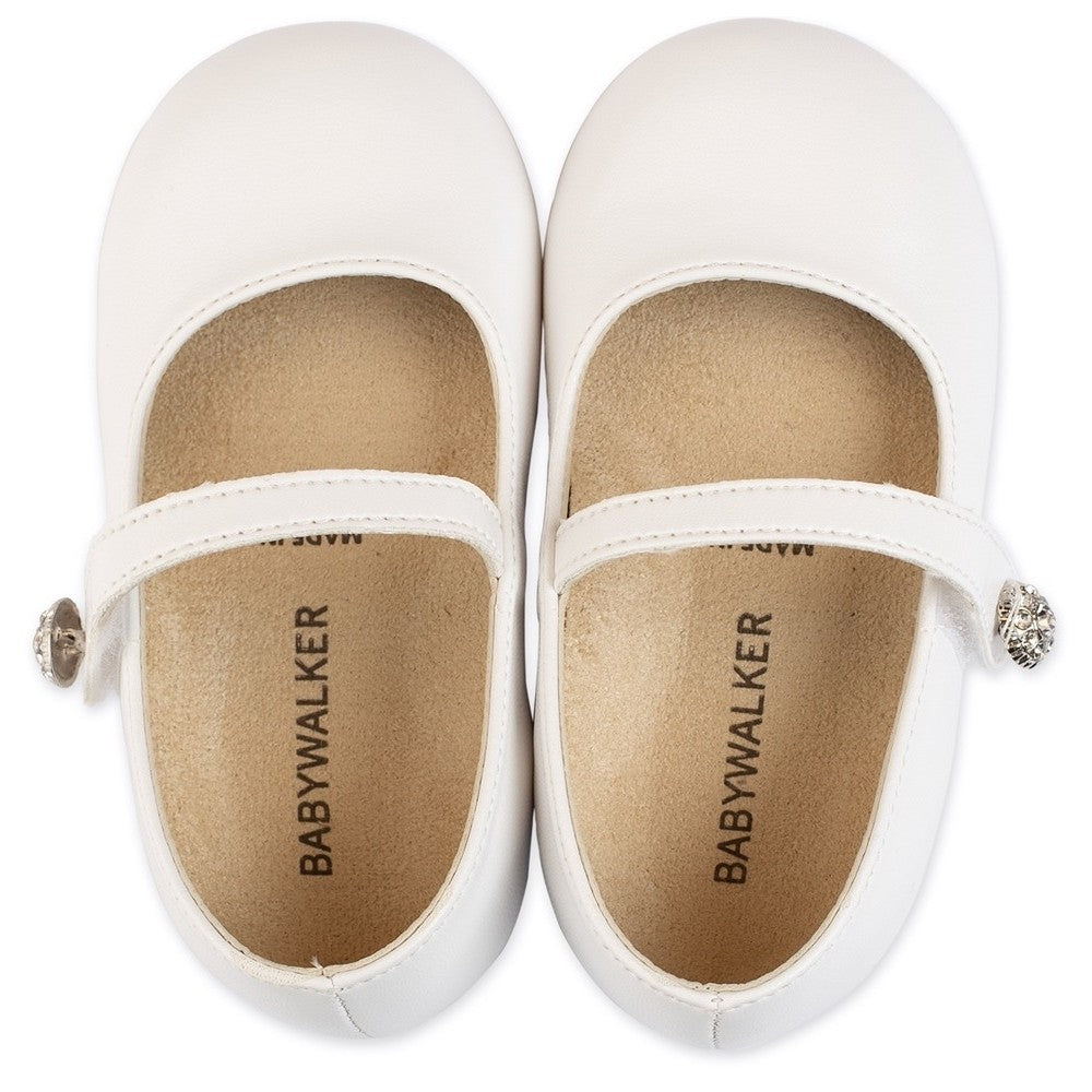 BS3502 BABYWALKER Mary Jane with Crystal Side Mini Brooch