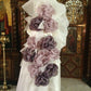 Side floral wedding candles