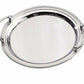 Round stainless steel tray