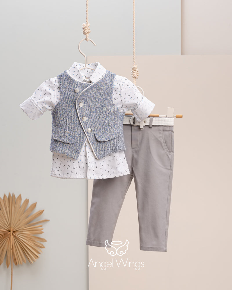 Hermes Angel Wings Baptismal Set