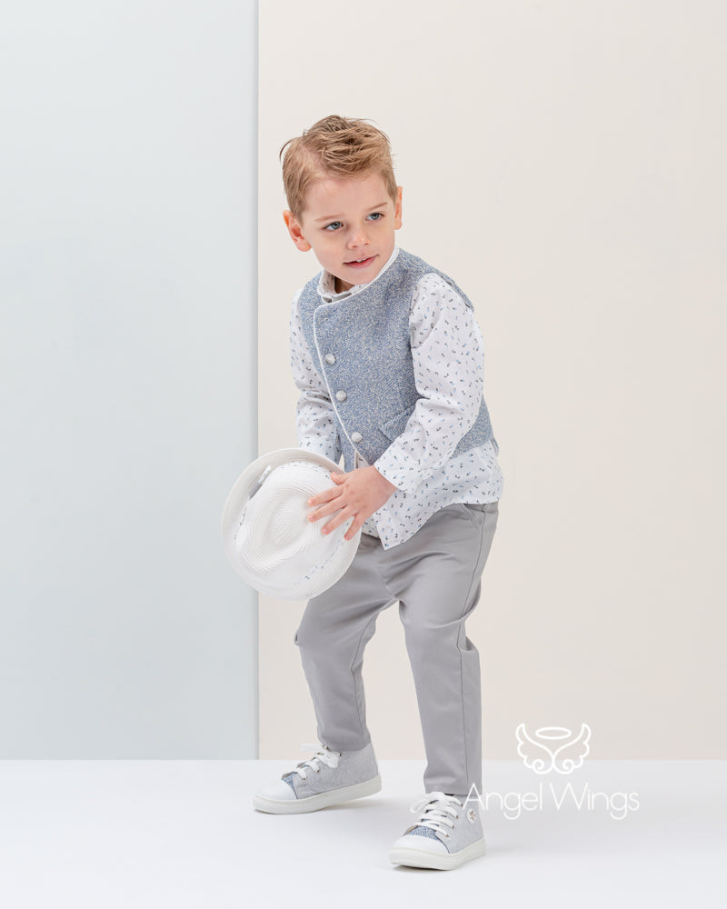 Hermes Angel Wings Baptismal Set