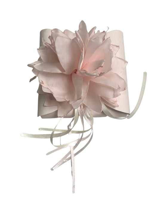 Blush Pink Floral Box Boubouniera