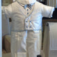 Blue Willie Boys Baptismal Suit