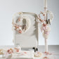 BOHO CHIC HEART WITH FLORAL EMBELLISHMENTS