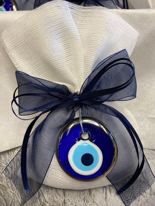 Evil eye baptism favor