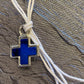 NAVY CROSS with CORD