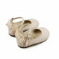 IVORY PEARL WITH BLUSH BOW
