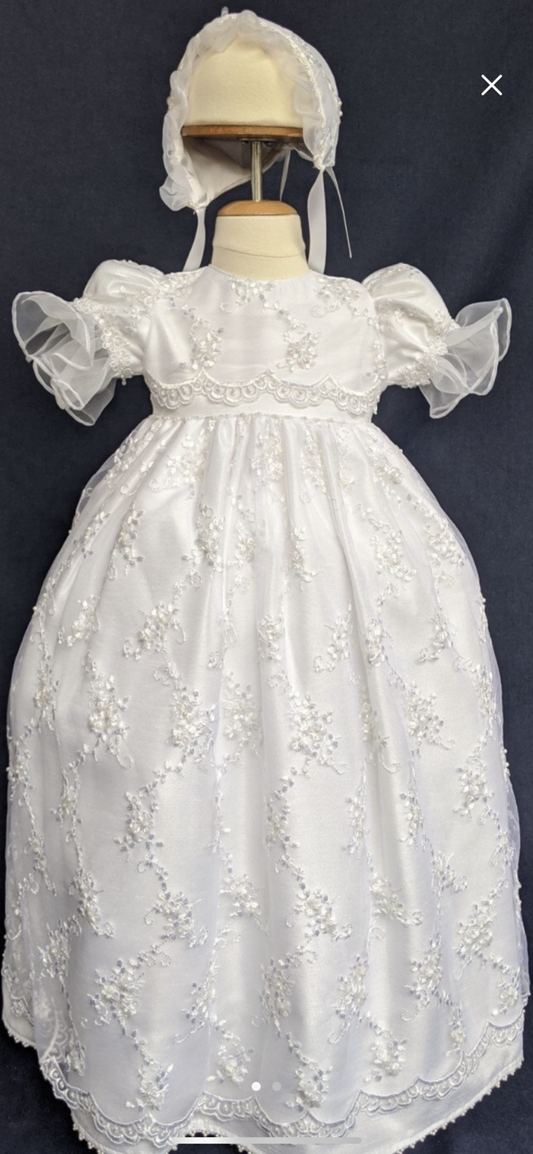 Laura Piccolo Bacio Baptismal Gown