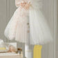 TULLE SKIRT WITH FLOWERS